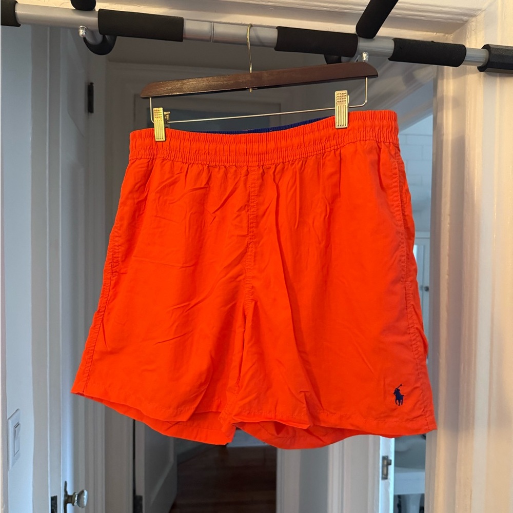 Polo by Ralph Lauren Orange Swim Trunks